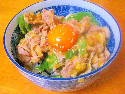 ☆ガッツリ☆香味ペーストdeスタミナ丼